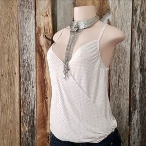 bebe Studded Classy Cami Top